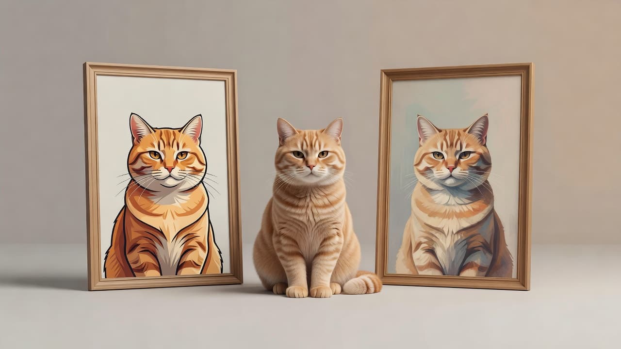 I Gave GPT and Gemini the Same Cat. The Prettier One Lost.